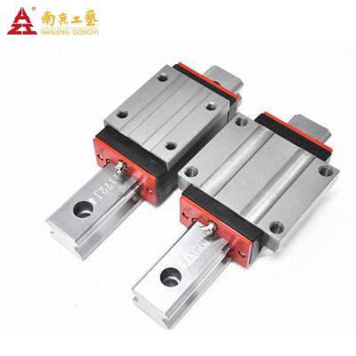 China AZI Brand GGB25AAL Rail Linear Guide Rail 500mm Automation Line 3d Model for sale