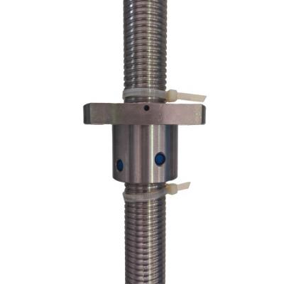 China Chinese cnc machining parts ball screw c5 AZI brand DKF4040 ball screw cnc router for sale