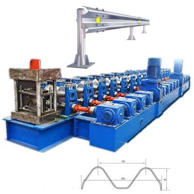 China Construction works Highway Guardrail Systems Roll Forming Machine Highway Guardrail Roll Forming Machine for sale