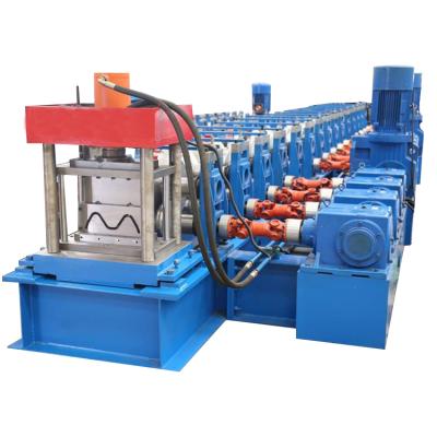 China Construction works Road Guardrail Making Machine Guard Rail Rolling Machine Road Plate Protective Machine for sale