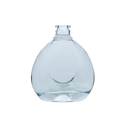 China Superb Flint Spirits Drink 700ml Brandy Glass Bottle for sale