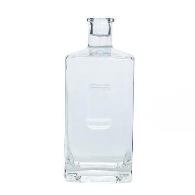 China Glass Beverage 500ml 750G Liquor Bottles With Label Printing for sale