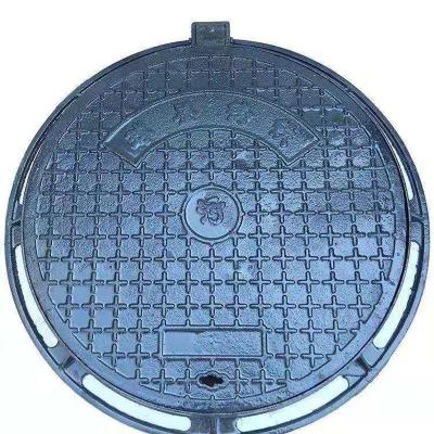 China Industry Manufactures Supply Customized Square Round Temporary Manhole Covers Ductile Iron Manhole Cover for sale