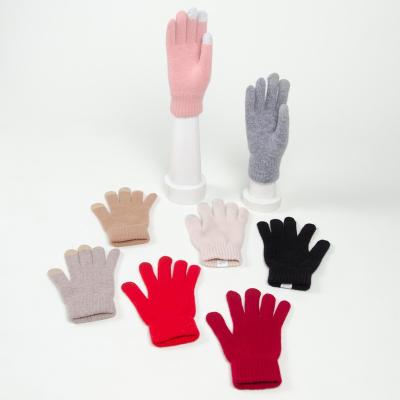 China Unisex Comfortable Fashion Knit Smartphone Woolen Touch Screen Winter Sensory Texting Motor Cycling Gloves for sale