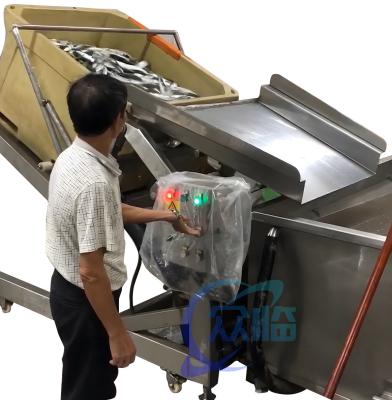 Cina Stabile attrezzatura industriale per la lavorazione di gamberetti, macchina anti-erosione per il sollevamento di gamberetti in vendita
