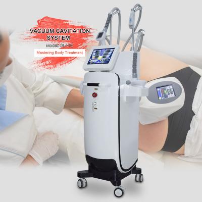 China Super Weight Loss September Body Slimming Face Lift Machine With RF Roller Vacuum Cavitation System Cellulite Removal Machine for sale