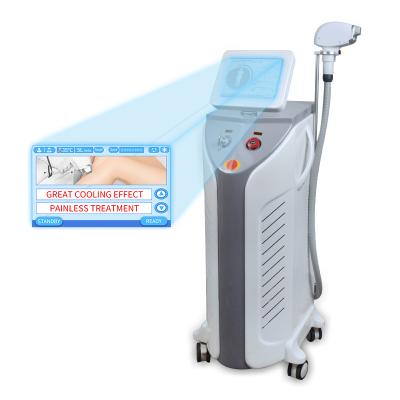 China Acne treatment diode 808nm ND yag 1064nm alexandrite laser 755nm hair removal equipment for sale
