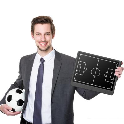 China ABS Wicue 15 Inch LCD Writing Tablet Football Soccer Drawing Board Electronic Board eWriter Digital Memo Pads for sale
