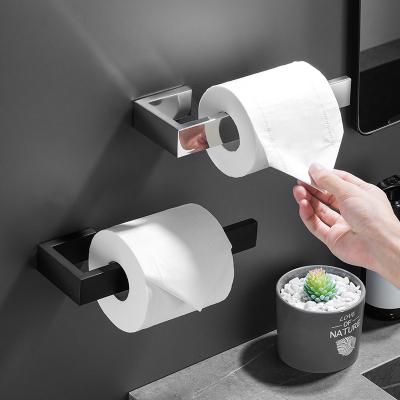 China Modern 304 Toilet Paper Box Tissue Holder Multifunctional Stainless Steel Holder for sale