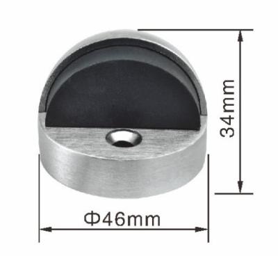 China Altos pies de tipo paradas de la bola de puerta interior de Zamak a medias alrededor del tapón de la puerta en venta