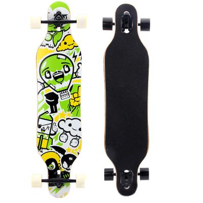 China High Quality Adult Board Dragon Skateboard High Jump Street Ride Long Speed Compete Skateboard for sale