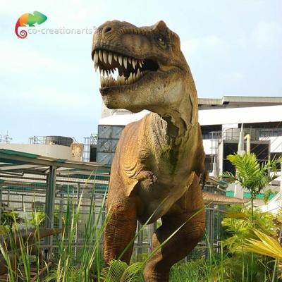China 12M Jurassic Park T Rex Animatronic Realistic T Rex Dinosaur Remote Control for sale