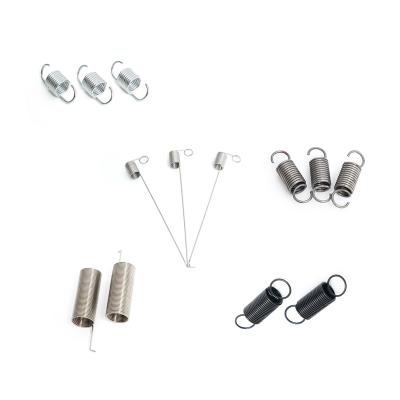 China Industrial Equipment OEM Spring Manufacturers Custom Stainless Steel Coil Coil Compression Extension Spring with Double Hook for sale