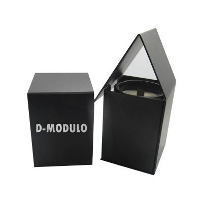 China Wholesale Luxury Black Candle Box Recycled Materials GraceSmart Candle Packaging Boxes For Candles for sale