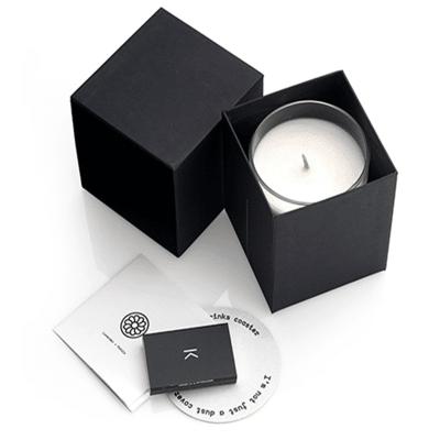 China Recycled Materials Custom Private Label Cardboard Printing Candle Packaging Boxes High Quality Candle Packaging Boxes Candle Holographic Packaging for sale