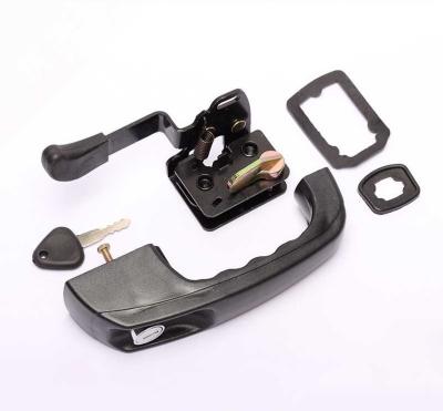 China XCMG 252910833 DS502A-7 XCMG XE60CA Excavator Accessories Handle Lock XCMG Cabin Door External Latch Block for sale