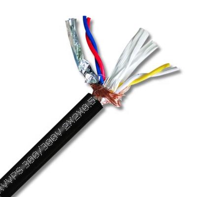 China Overhead PVC Shielded Wire RS485 Control Cable PVC Wire 4 Core Shielded Cable Wire for sale