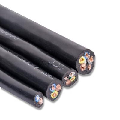 China Industrial Flexible Power Cable RVV Cable Wires 5*0.5mm OFC 5 Core Wire PVC Wire for sale