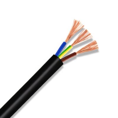 China Flexible Power Plant House Wire Power Cable 300 500 V Internal Control Wire Rvv 3 Electrical Conductor Cable for sale