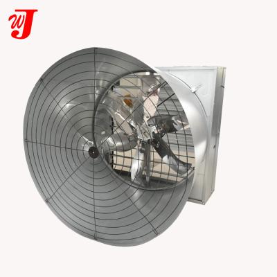 China Automatic Cone Bell Fan High Speed Shutter Factory Poultry Farm Ventilation Industrial Exhaust Fan for sale