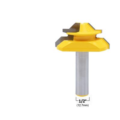 China Milling Machining 3Pcs 1/4 Inch Shank Bowl and Tray Template Woodworking Round Nose Router Carbide Router Bits Milling Cutter for sale