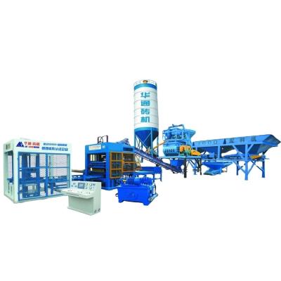 China Building Material Shops Fully Automatic Block And Brick Production Line for sale