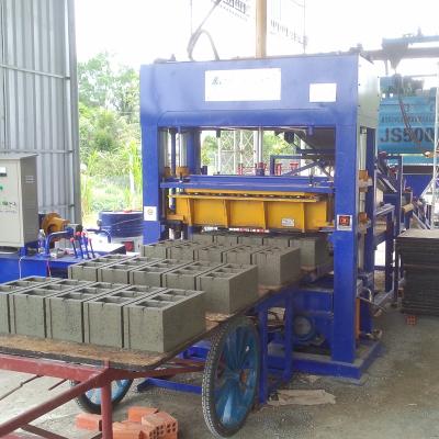 China Construction works QT5-15 China Cement Block Brick Machine for sale