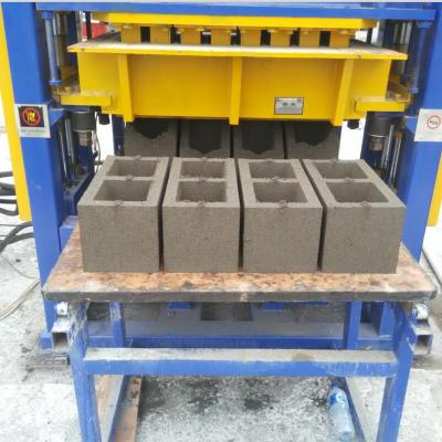 China Construction works QT4-15Semi-automatic hollow block making machine for sale