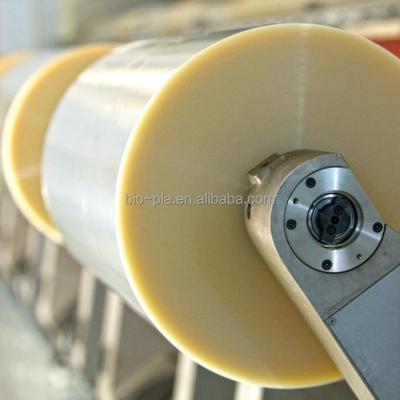 China Biodegradable Lamination PLA Matte Film And BOPLA Degradable Film Roll for sale