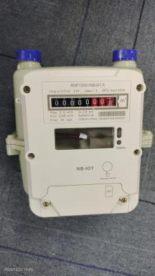 China LORA WAN Smart Gas Meter Prepaid Meter White Steel For Tanzania for sale