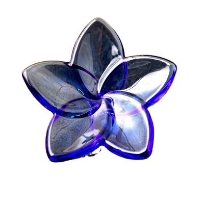 China China Best Selling Crystal Flower Ornaments Decoration Wholesale White Eco - Friendly Fine Workmanship for sale
