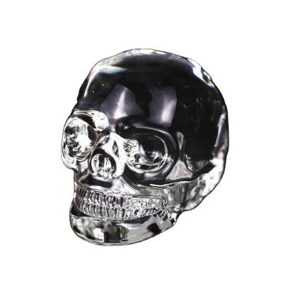 China Factory Price China Crystal Skull Shape Eco-friendly Custom Halloween Standard Clear Ornaments for sale