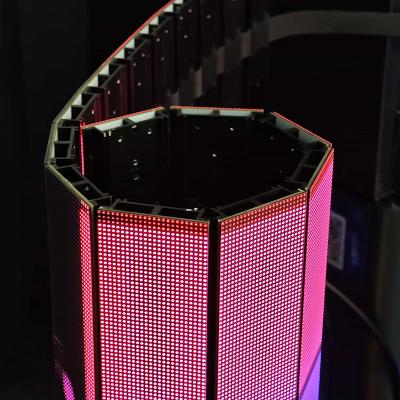 China Foldable Rolling LED Screen GOB Rollable LED Display P1.25 P2.6 P3.91 Interactive Flexible LED Screen for sale