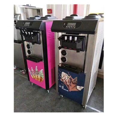 China soft serve ice cream machine User friendly Material 304 stainless steel for sale