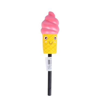 China Offistar Eco-friendly Squishy Pen Decompression Squishy Cute Design Relieve Stress Toys Ballpoint Pen for sale