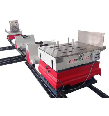 China Construction works Mechanical pipe fabrication center (Fit-up+ set-up) for sale