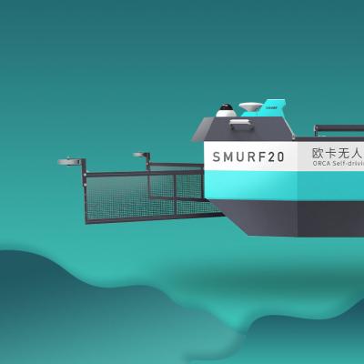 China Gasbetriebenes Teich-Wartungs-Boot ORCAUBOAT für Immersion der See-Reinigungs-470mm zu verkaufen