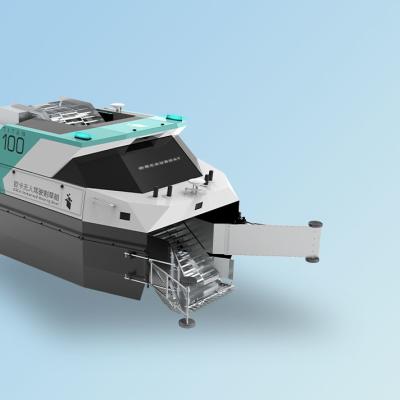 Chine robot de nettoyage extérieur TITAN100 de l'eau de bateau de coupe d'herbe de l'eau de contrôle de long terme de 2km à vendre