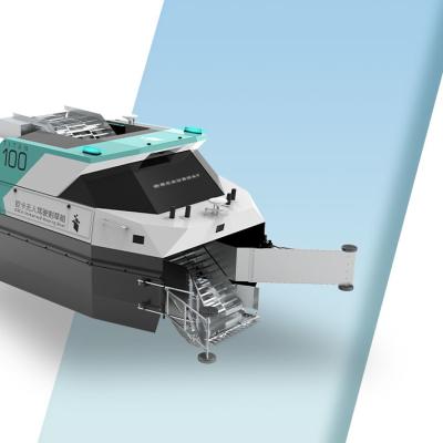 Chine Bateau USV de coupeur d'herbe de l'eau de lac recognition d'objet d'AI pour l'eau moissonnant IP55 à vendre