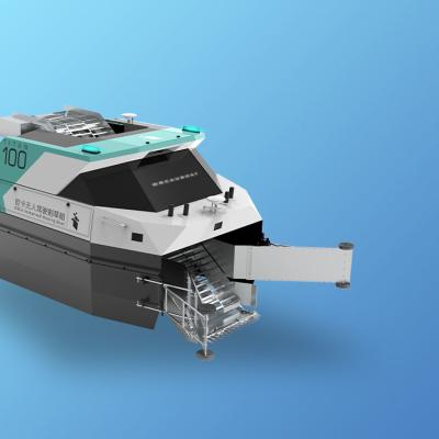 Chine Bateau à télécommande alimenté au gaz ASV d'enlèvement d'herbe de l'eau de bateau de la surveillance USV de données à vendre