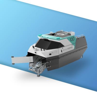 China Autonome Landfahrzeuge USV ASV machten mähenden Boot TITANEN IP55 unmenschlich zu verkaufen