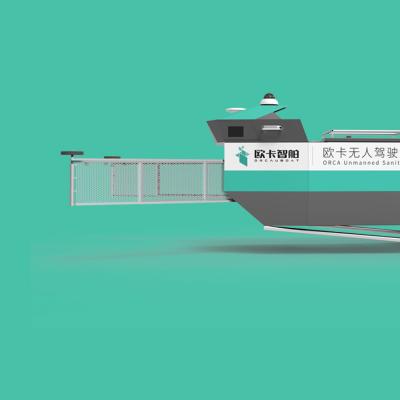 Chine Le bateau Driverless de relevés hydrographiques pour les rivières intérieures urbaines apprêtent nettoyage de déchets à vendre