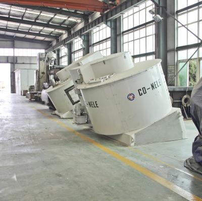 China Construction works High Efficient Intensive Refractory Castable CQM1000 Mixers With 1000L Loading Capacity for sale