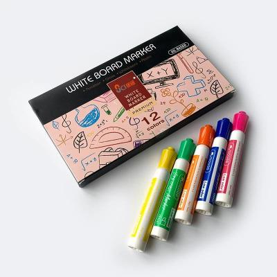 China Black Red Purple Orange White Board Marker Pen For Classroom, Home, Or Office Use for sale