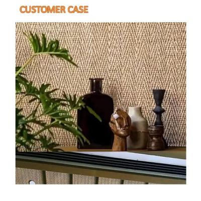 China Modern Factory price wholesale durable weaving texture flexible tile manufacturer for interior & exterior wall or ceiling decoration for sale
