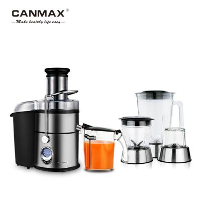 China Hotel Multifunctional Powerful 5 Speed Motor Commercial 4 in 1 Blender Juicer Crusher Juicer Machine for sale