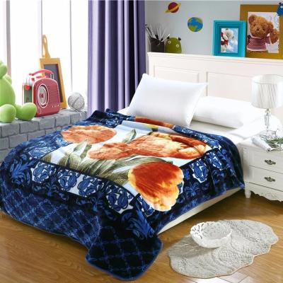 China New design raschel blanket 100% polyester wholesale china blankets anti-pilling for sale