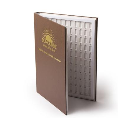 China Biodegradable Cardboard Eyelash Book Box Custom Printing Gift Packaging For Jewelry / Cosmetics And Gift Packaging for sale
