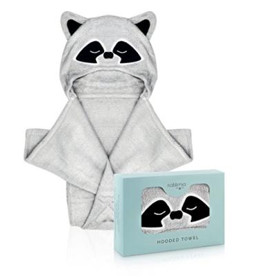 China Wholesale Luxury Soft Big Baby Compressed Hooded Towel, Cartoon Bamboo Baby Hooded Bath Towel for sale
