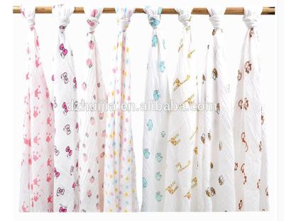 China Super Soft Eco-Friendly And Comfortable 100% Pure Cotton Material Baby Wrap Covering for sale